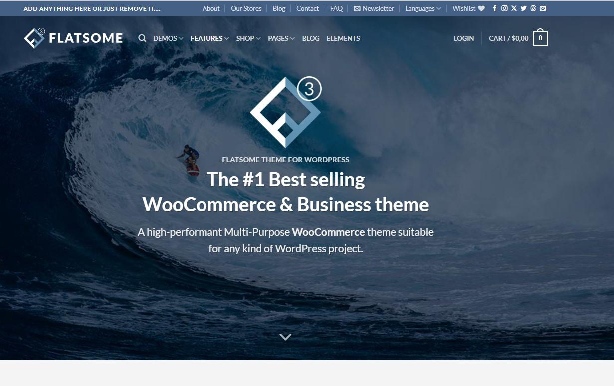 Flatsome Multi-Purpose Responsive WooCommerce Theme