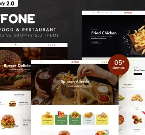 Fone - Fast Food & Restaurant Shopify 2.0 Theme