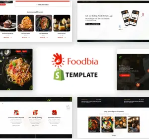 Foodbia - Restaurant, Food Delivery Shopify Theme