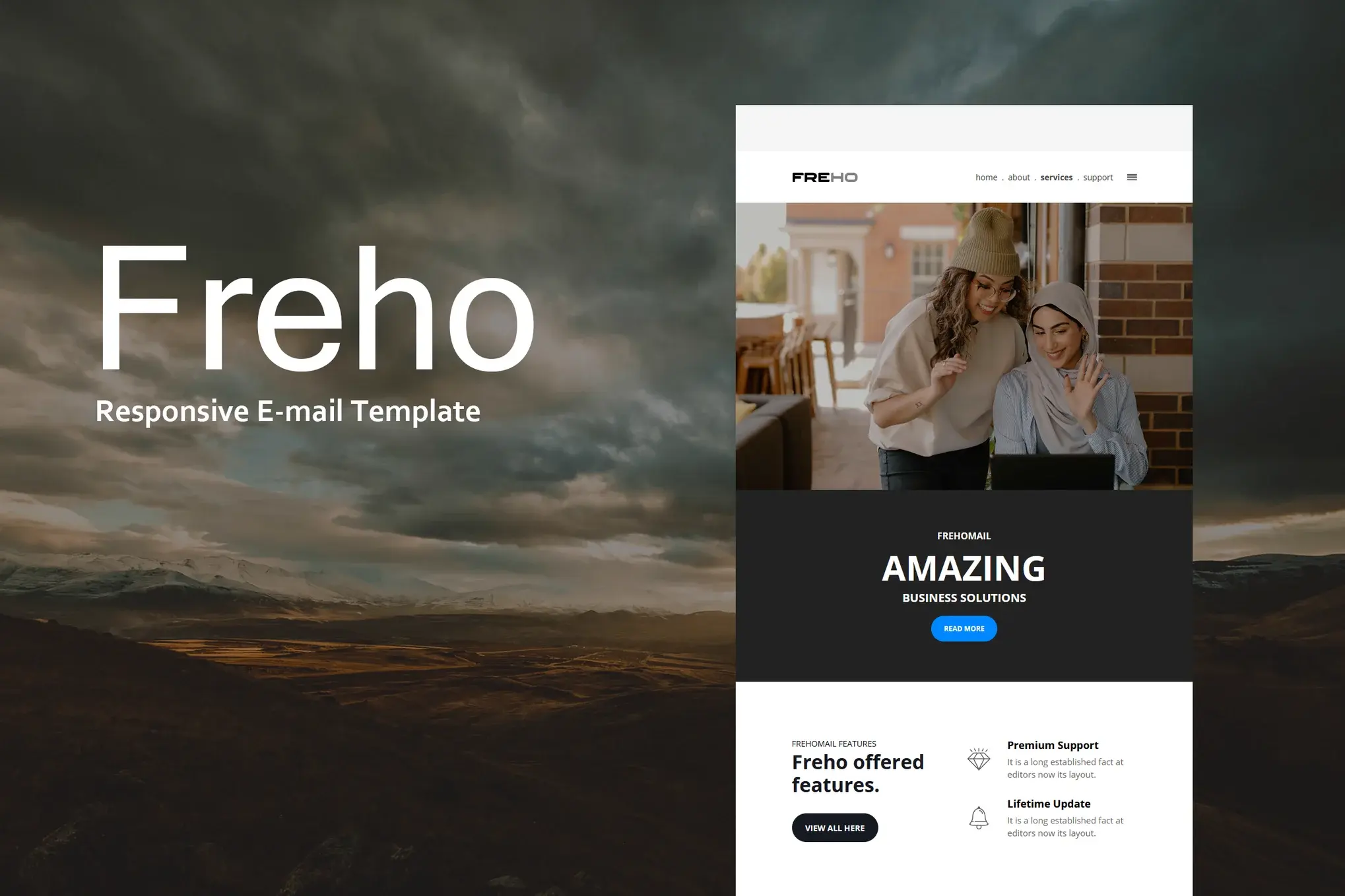 Freho - Responsive E-mail Template