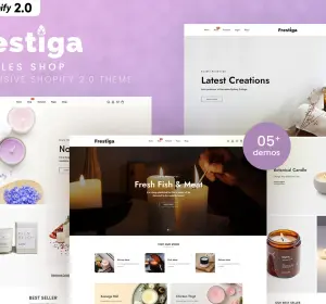 Frestiga - Candles Shop Shopify 2.0 Theme