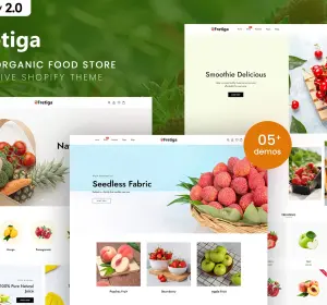 Fretiga - Fruits Organic Food Shopify 2.0 Theme