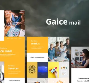 Gaice Mail - Responsive E-mail Template