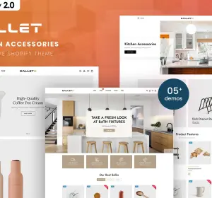 Gallet - Kitchen Accessories Shopify Theme