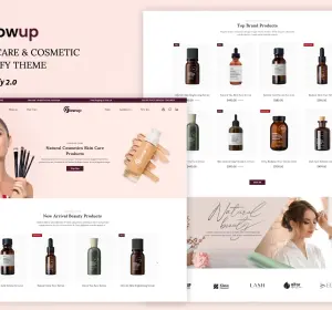 Glowup - Beauty Store Shopify Theme