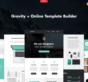 Gravity - Responsive Creative Email + Builder