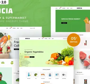 Grocia - Grocery & Supermarket Shopify 2.0 Theme