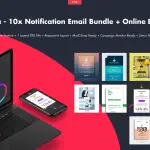 Guapa - 10x Notification Email Bundle + Builder