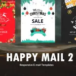 Happy Mail 2 - Christmas Email Templates Set