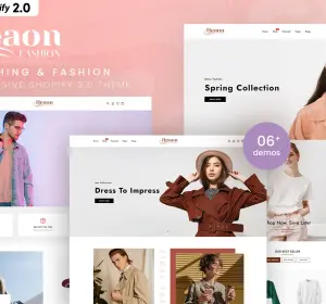 Heaon - Clothing & Fashion Shopify 2.0 Theme