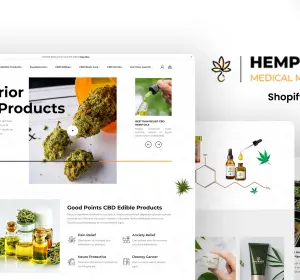 Hemphouz - Medical Cannabis Shopify Store Theme