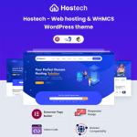 Hostech – Web hosting & WHMCS WordPress theme