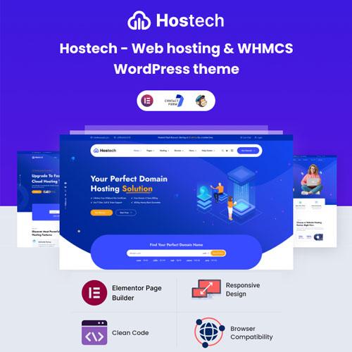 Hostech – Web hosting & WHMCS WordPress theme