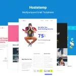 Hostetemp - Multipurpose Email Templates & Builder