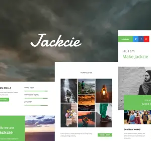 Jackcie Mail - Responsive E-mail Template