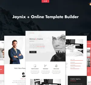 Jaynix - Responsive Corporate Portfolio Email