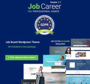 JobCareer | Job Board Responsive WordPress Theme