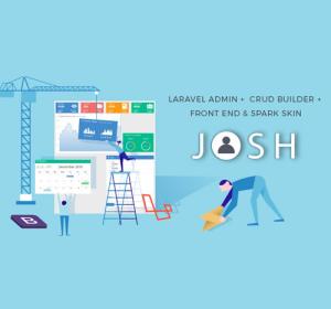 Josh – Laravel Admin Template + Front End + CRUD