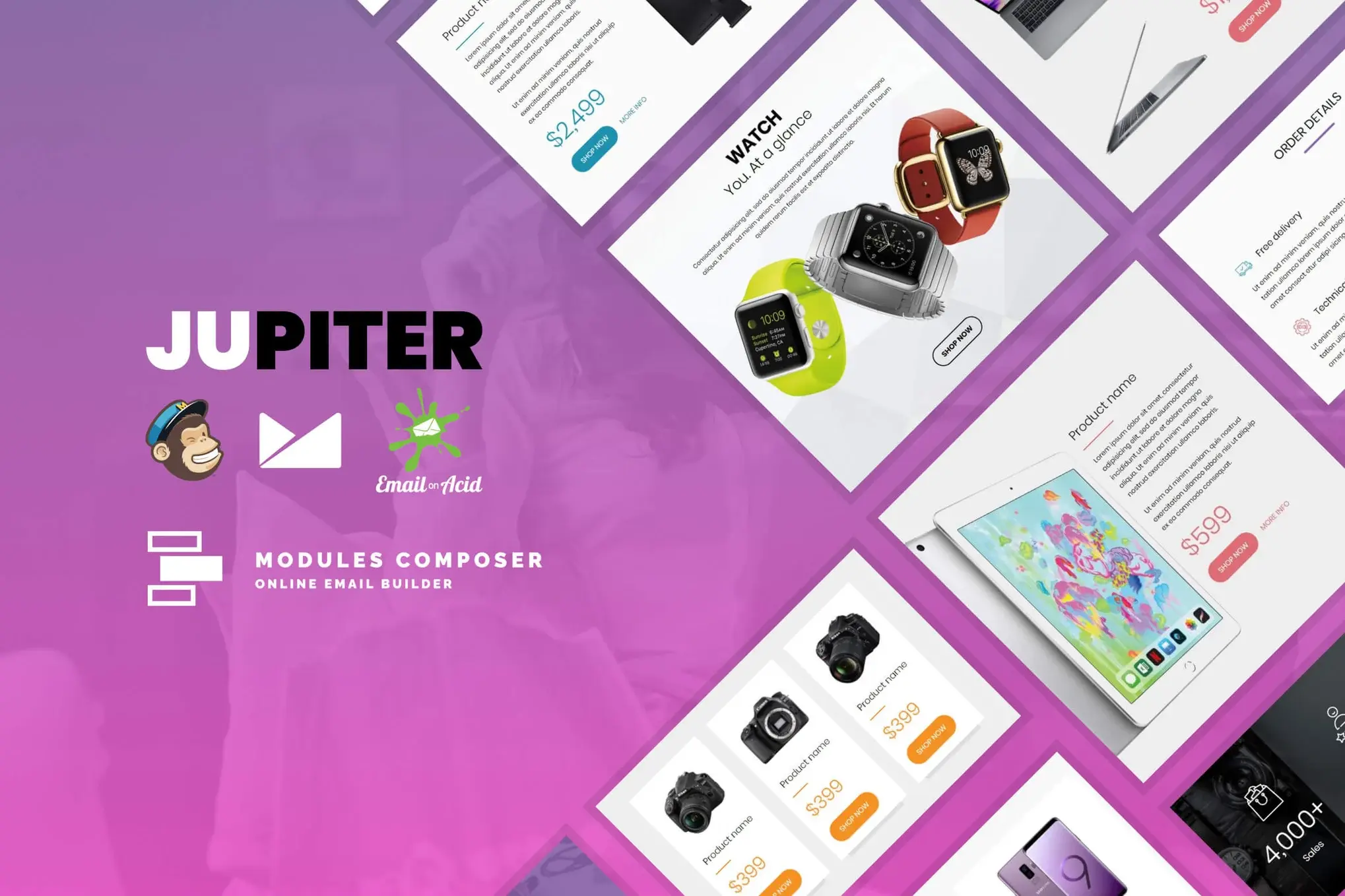 Jupiter - E-commerce Responsive Email Template