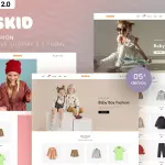 Kasfid - Kids Fashion Responsive Shopify 2.0 Theme