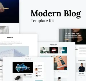 Katelyn - Modern Blog Template Kit