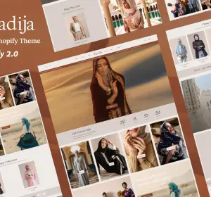 Khadija - Muslim Fashion & Clothing Shopify Theme