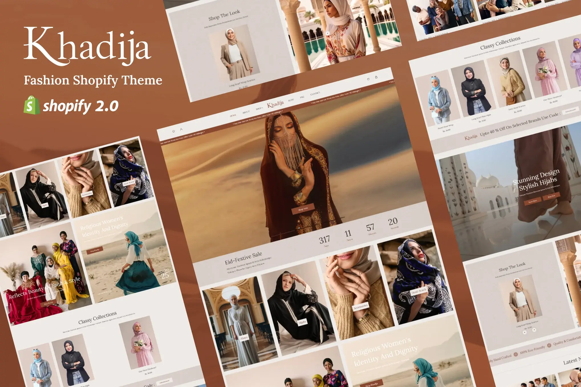 Khadija - Muslim Fashion & Clothing Shopify Theme