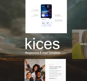 kices Mail - Responsive E-mail Template