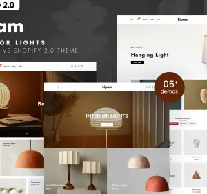 Lipam - Interior Lights Shopify 2.0 Theme