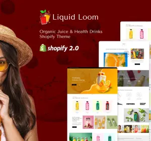 Liquid Loom - Health Drinks & Juice Shopify Theme