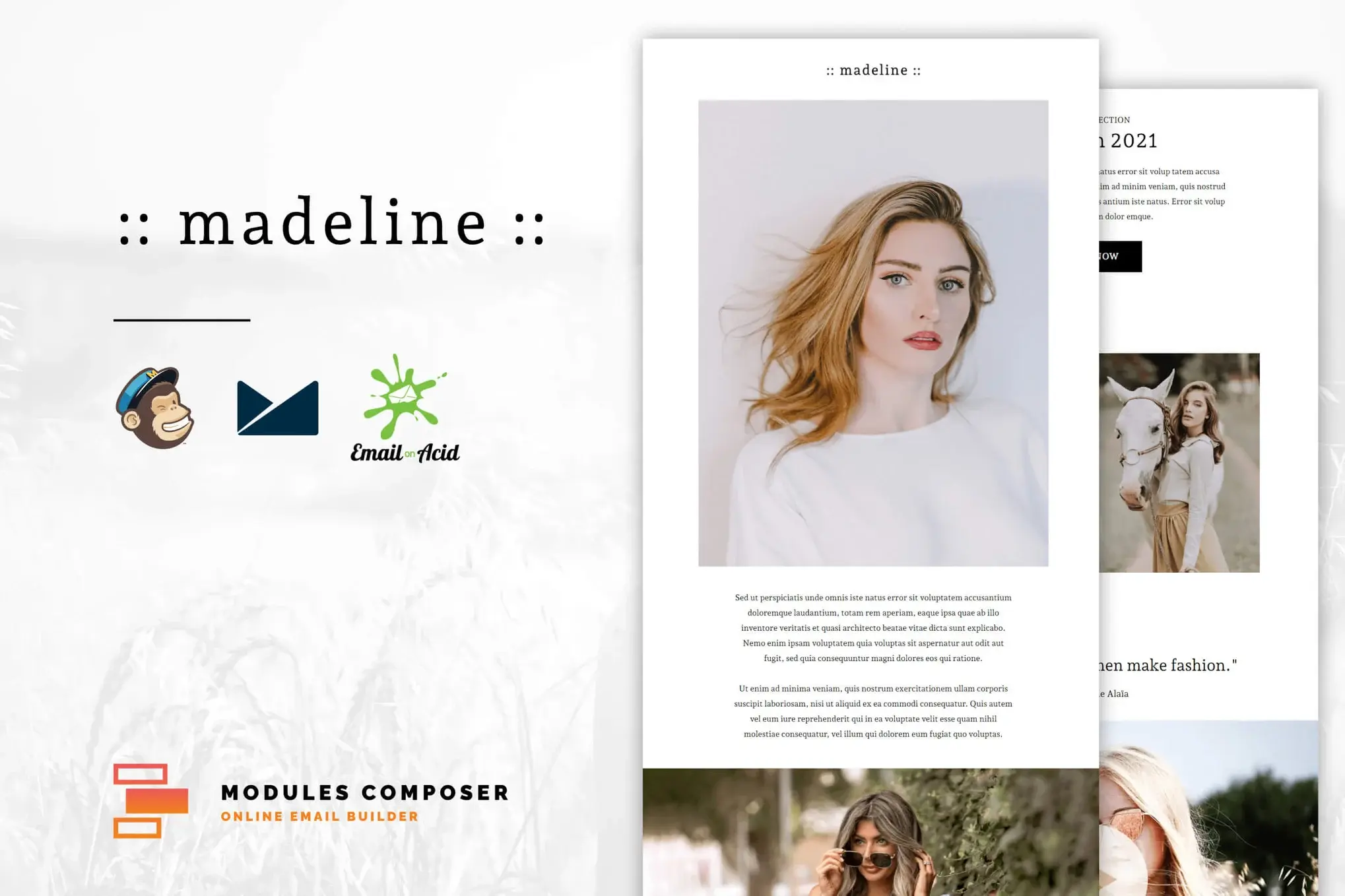 Madeline - E-commerce Responsive Email Template