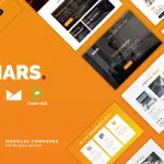 Mars - Responsive Email Template for Startups