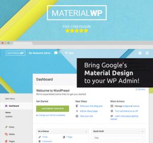 Material WP – Material Design Dashboard Theme