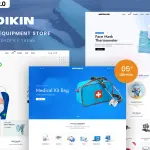 Medikin - Medical Equipment Shopify 2.0 Theme