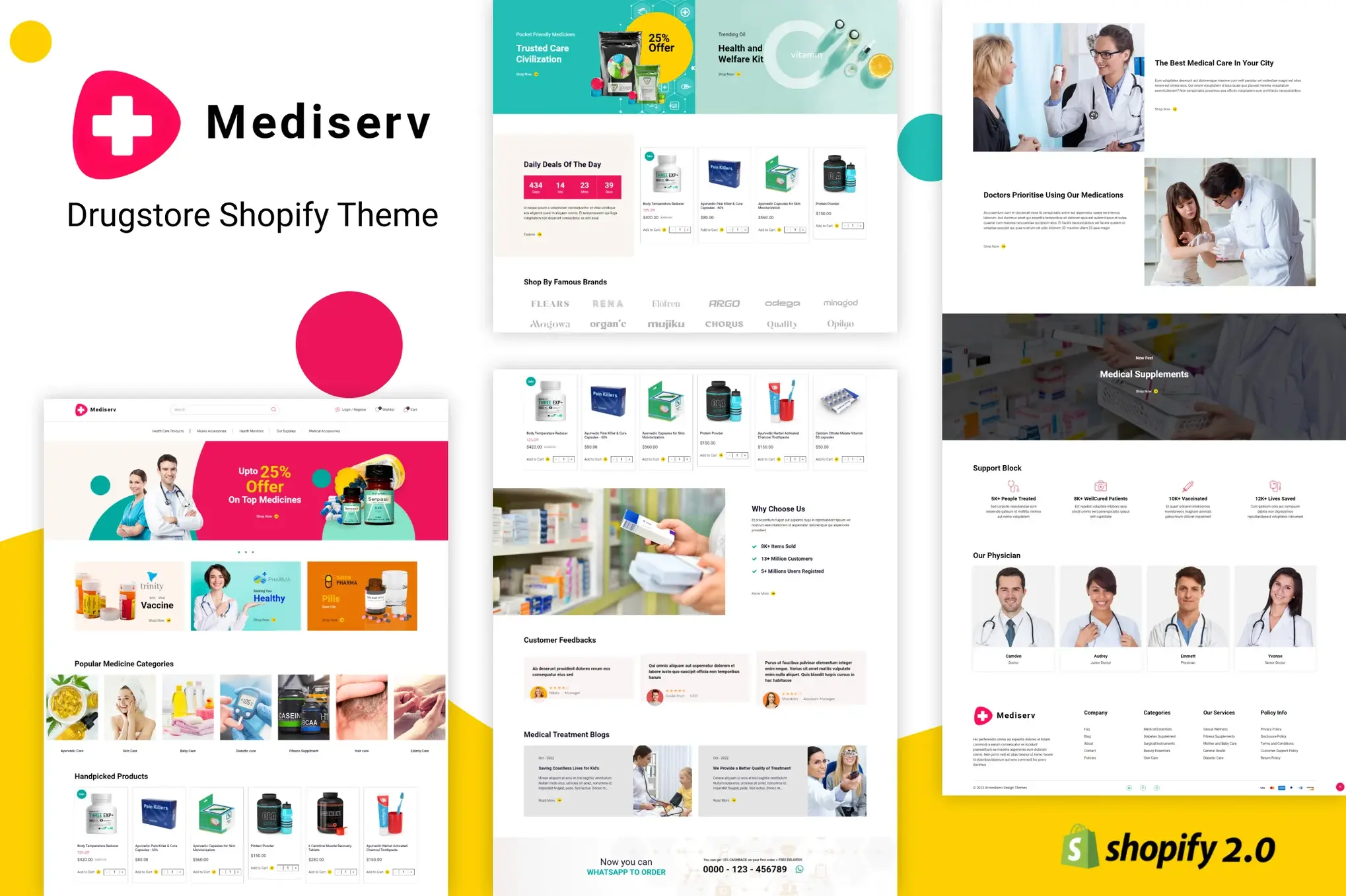 Mediserv - medicalmiracle Drugstore Shopify Theme