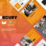 Mercury - Responsive Email Template for Startups