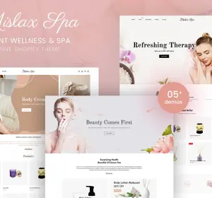 Mislax Spa - Elegant Spa & Wellness Shopify Theme