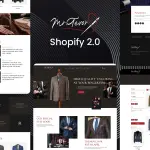 MrTevor - Blazer Clothing and Fashion ShopifyTheme