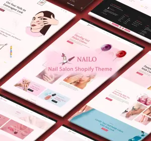 Nailo - beauty,Nail-Cosmetics Shop Shopify Theme