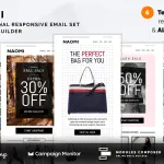 Naomi - Promotional Email Templates Set