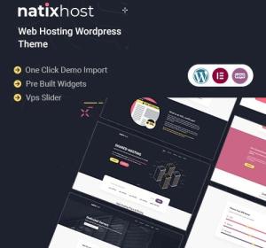 Natix | Web Hosting WordPress Theme