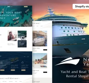 Neera - Yacht Boat & Travel Rental Shopify Theme.