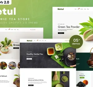 Netul - Organic Tea Store Shopify 2.0 Theme