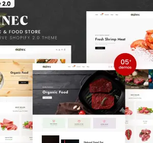 Oginec - Organic & Food Store Shopify 2.0 Theme