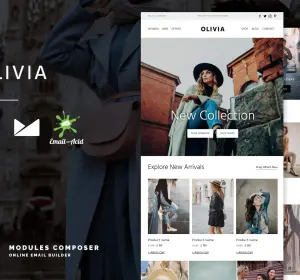 Olivia - E-commerce Responsive Email Template