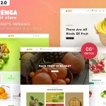 Orenga - Food & Fruits Organic Shopify 2.0 Theme