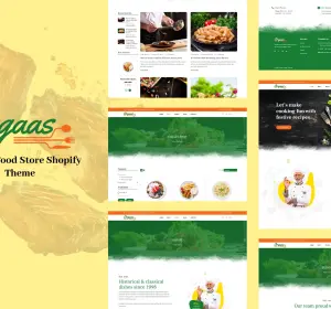 Orgass - Food Delivery Shopify Theme