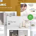 Peramic - Ceramics & Pottery Decor Shop 2.0 Theme