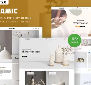 Peramic - Ceramics & Pottery Decor Shop 2.0 Theme