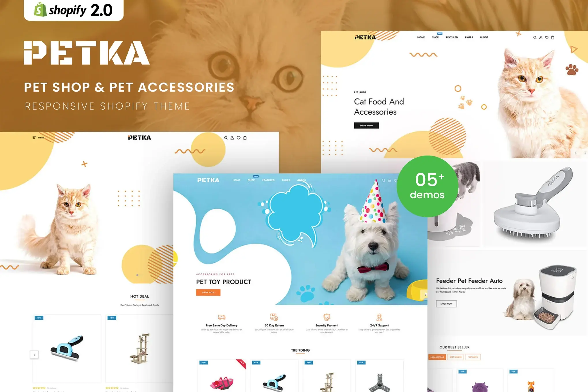 Petka - Pet Shop & Pet Accessories Shopify Theme